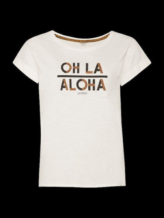 Damen T-Shirt Weiß