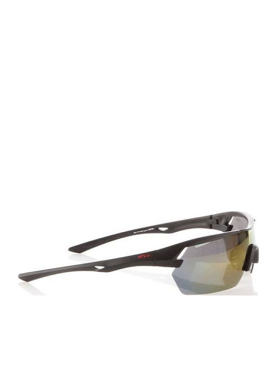 Goggle Sunglasses Λευκά with Acetate Frame & Multicolour Lens Goggle Sunglasses Λευκά with Acetate Frame & Multicolour Lens