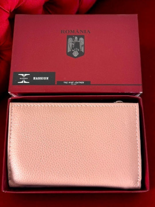 Small Leather Women's Wallet Classic Beige