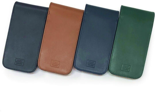 Pilot Somes Leather Pen Case 3 Pens Navy Sls3-11-nv 4902505643521