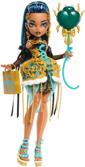 Mattel Monster High Scary Sweet Birthday Cleo Collectible Doll for 4+ years old+ Years