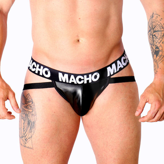 Macho Underwear Jockstrap Μαύρο