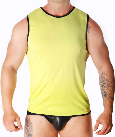 Macho Underwear Hemd Gelb