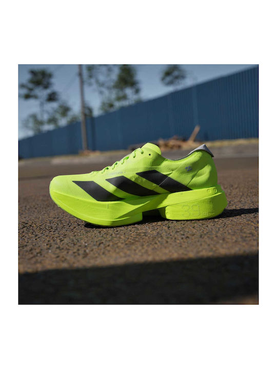 Adios Pro 4 Дамски Спортни обувки Running Lucid Lemon / Core Black / Halo Silver
