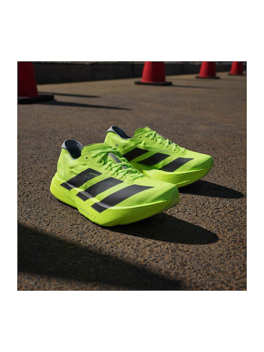 Adios Pro 4 Дамски Спортни обувки Running Lucid Lemon / Core Black / Halo Silver