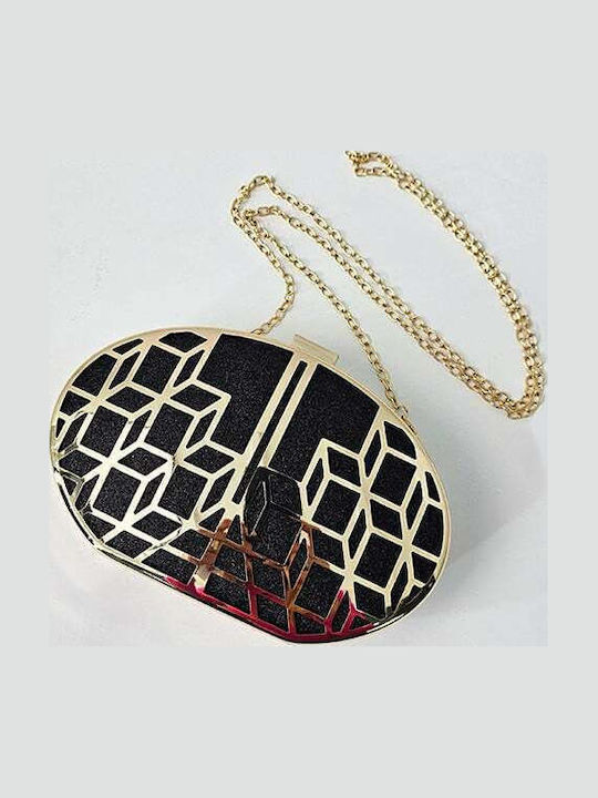 Damentasche Schultertasche Gold