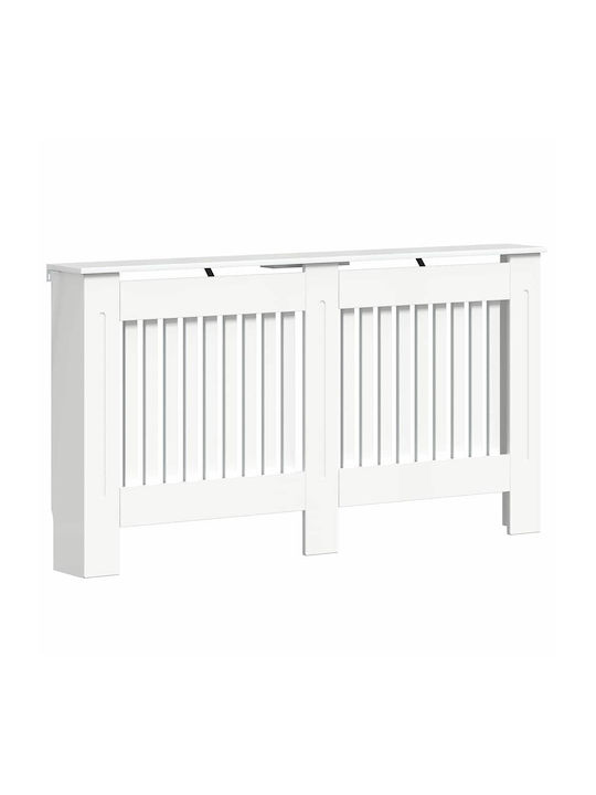 vidaXL vidaXL Particleboard White Radiator Cover