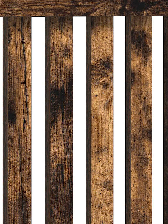 vidaXL Heizkörperabdeckung aus Spanplatte Braune 112x19x81.5cm