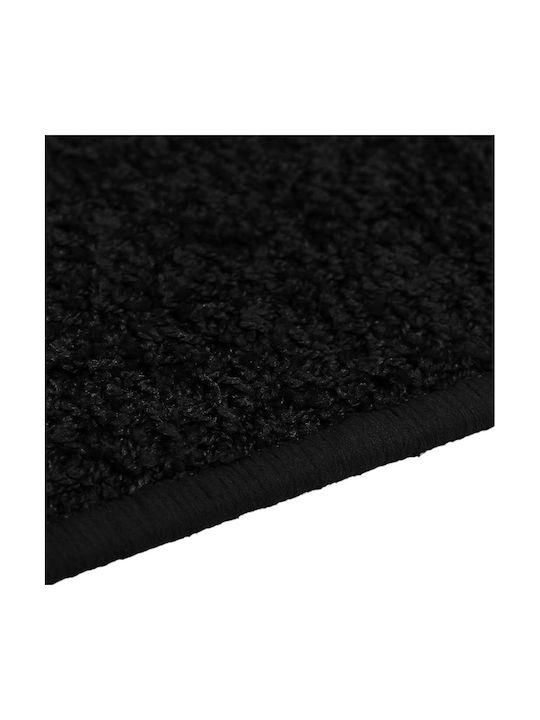 vidaXL Αντιολισθητικό Χαλί Διάδρομος Μαύρο 80x300cm