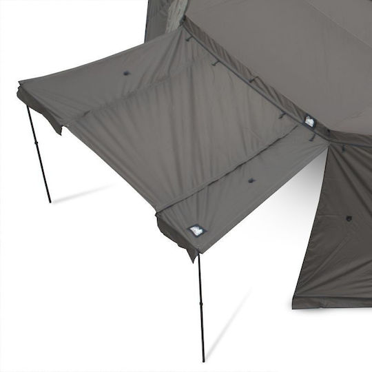 Offlander Schutzabdeckung für Campingrucksack Braun