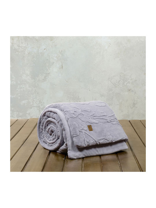 Nima Duvet Cover Single 160x220cm Elara Lila 720 GSMGsm