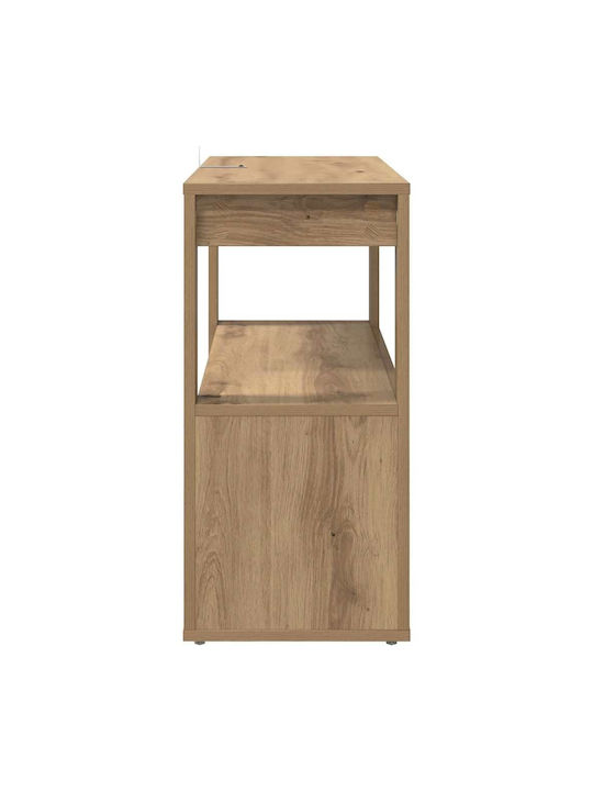 Sideboard Wooden Oak 80x30x60cm