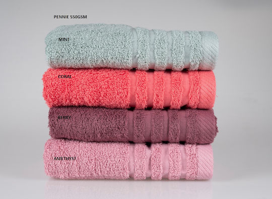 Kipper Bath Towel Olympus 80x150cm Amethyst Weight 550gr/m²