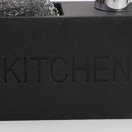 Inter Ceramic Дозатор Кухня Керамика Черен