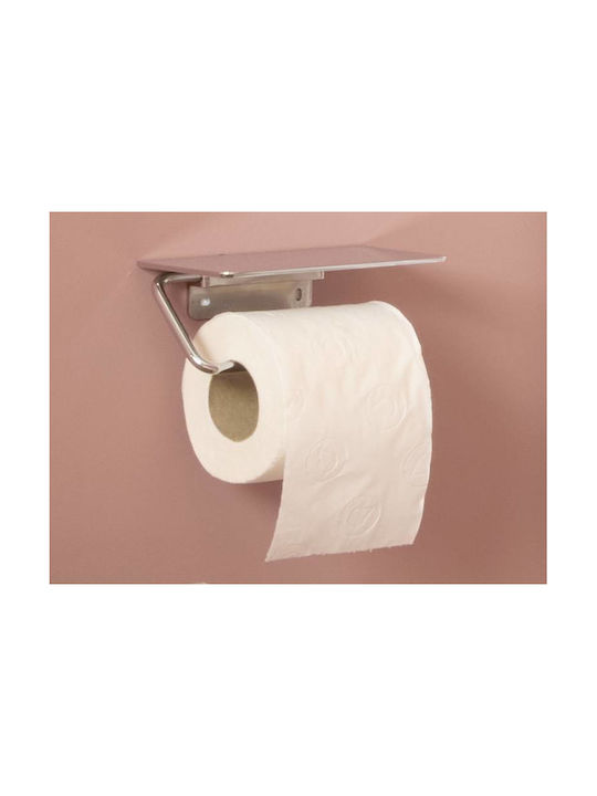 Roca Wall-mounted Paper Holder Metallic