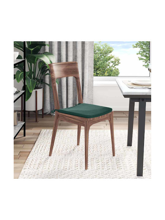 vidaXL Perna De Canapea Din Catifea Verde 40x40cm