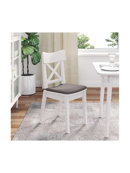 vidaXL Perna De Canapea Maro 40x40 Cm