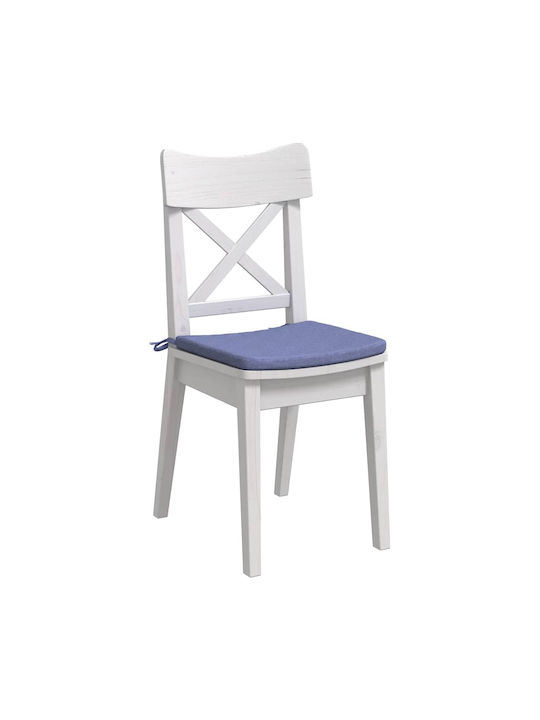 vidaXL Sofa-Kissen Blau 40x40cm