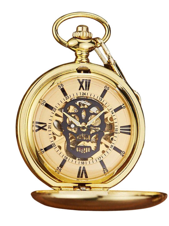 Gorben Herrenuhr 48mm Herrenuhren Batterie Gold