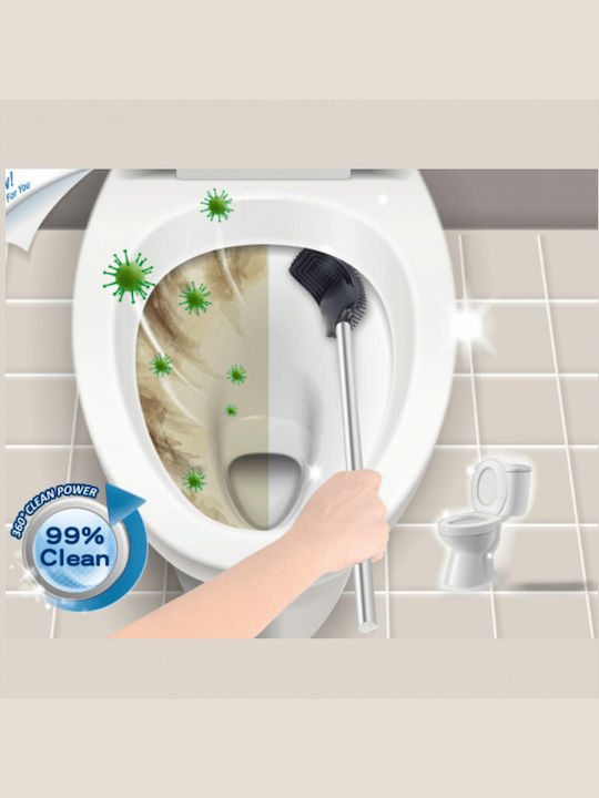 Inter Ceramic Πλαστικό Σετ Πιγκάλ και Καλαθάκι Μπάνιου 6lt Λευκό