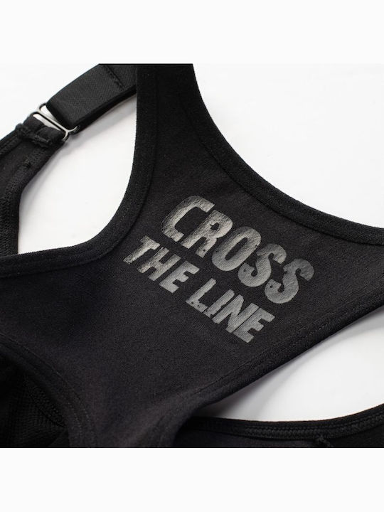 Women's Sports Bra without Padding Black