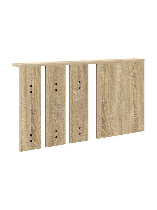 Eingangsmöbel mit Spiegel & Garderobe Sonoma Oak 85x10x45cm