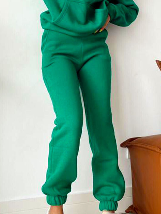 Set Trening Catifea Verde