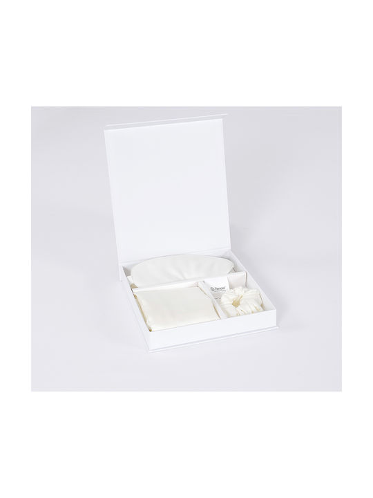Beauty Home Art 7005 Pillowcase Set with Envelope Cover Ecru 50x70cm.