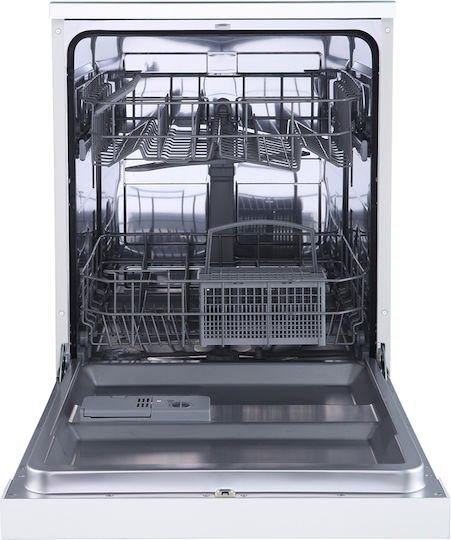 Midea Freistehender Geschirrspüler für 12 Gedecke B60xH84.5cm Weiß