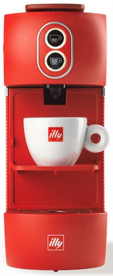 Illy Pod Coffee Machine E.S.E. Pod Pressure 20bar Red