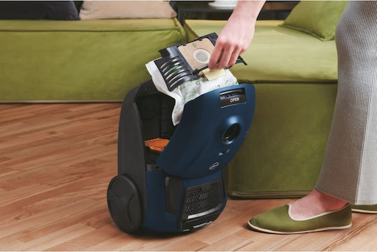 Hoover He110hm 011 Vacuum Cleaner 700W Bagged 2.5lt Blue