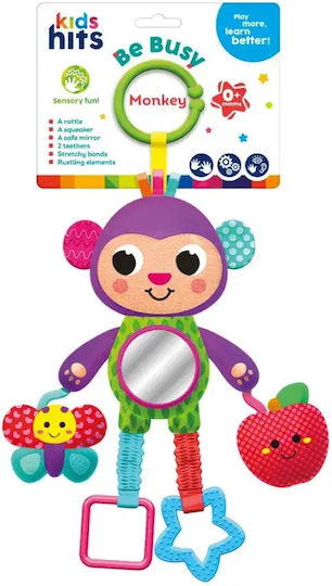 Kids Hits Anhänger Spielzeug für Kinderwagen mit Beißring und Spiegel für 0++ Monate