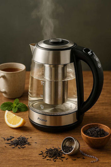 Primo PRCK-40497 Kettle 1.7lt 2200W Silver