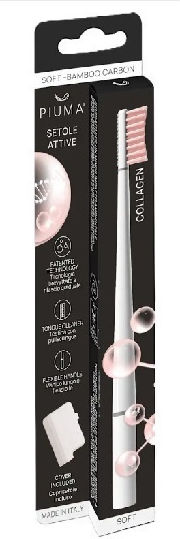 Piuma Toothbrush Soft Pure White