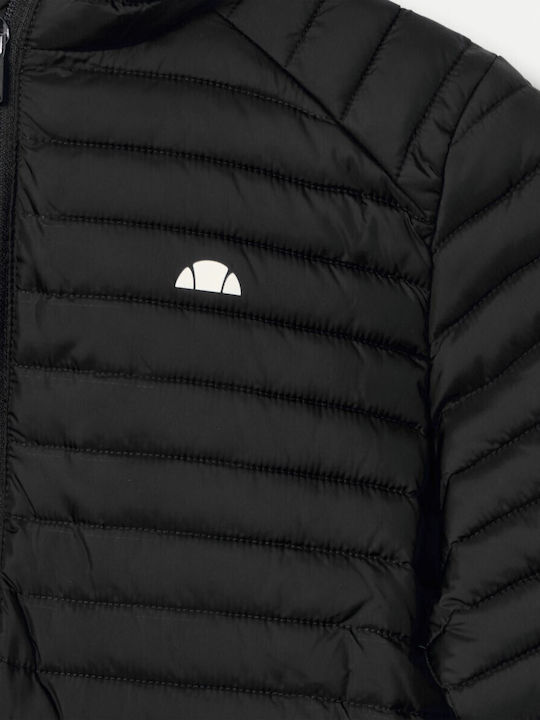 Padded Down Kids Casual Coat with Lining Black
