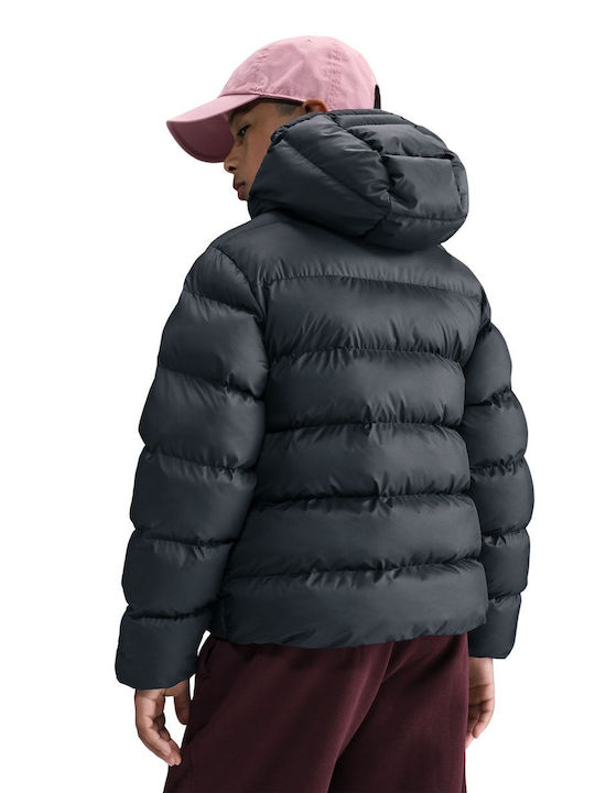 Sport Kinderjacken & Winterjacken Lang mit Futter & Kapuzen-Grau