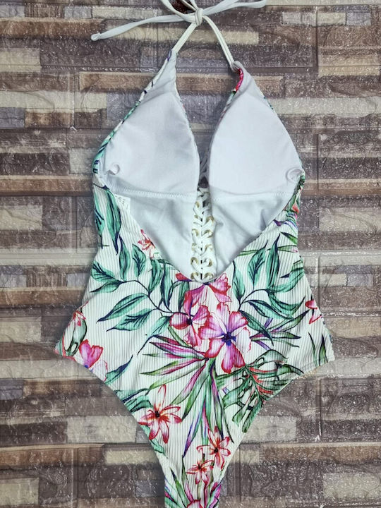 Floral Badeanzug
