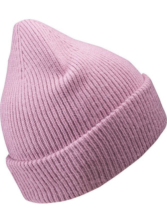 Beanie Unisex Beanie Gestrickt in Rosa Farbe