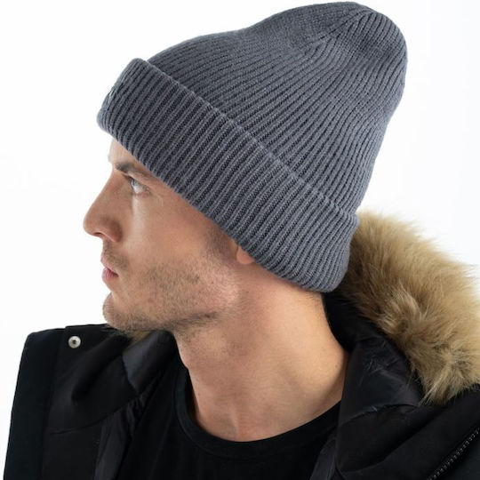 Beanie Unisex Beanie Knitted in Purple color