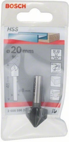 Bosch Konischer Fräser HSS Cutter Bit HSS 20mm