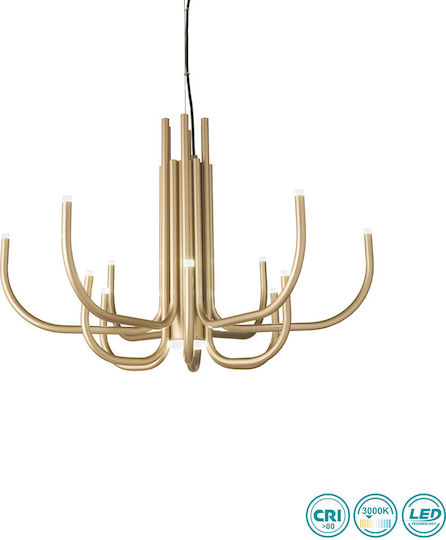 Ondaluce LED Κρεμαστό Φωτιστικό Κίτρινο 78x78x52εκ. Ondaluce LED Κρεμαστό Φωτιστικό Κίτρινο 78x78x52εκ.