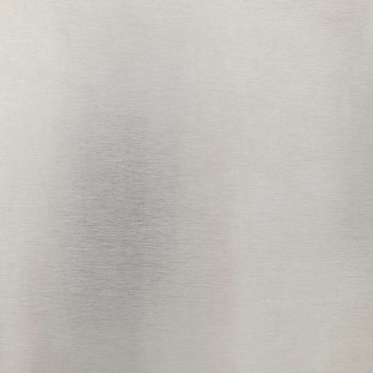 vidaXL Metallgartenbordüre in Silber Farbe 1.03m x 22cm
