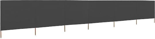 vidaXL Fabric Fence Panel in Blue Color 80cm x 4.0m