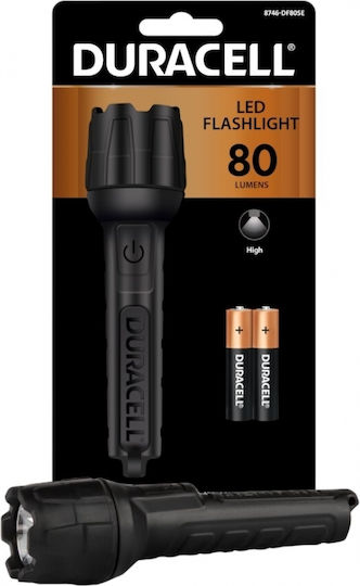 Duracell LED с Максимална Яркост 80лм Черен