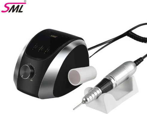 SML M13 Nail Drill Power 65W Black with Pedal with 35000 Rotations per Minute