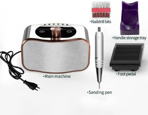Manicure Pedicure Nail Drill Power 50W with 35000 Rotations per Minute