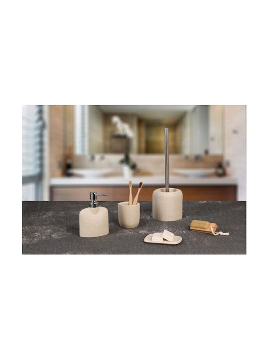 Inter Ceramic Επιτοίχια Ποτηροθήκη Μπεζ