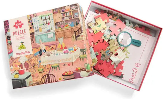 Moulin Roty Puzzle 100 Pieces La Grande Famille