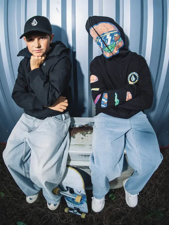Volcom Freazy Παιδικό Τζιν Παντελόνι Blue