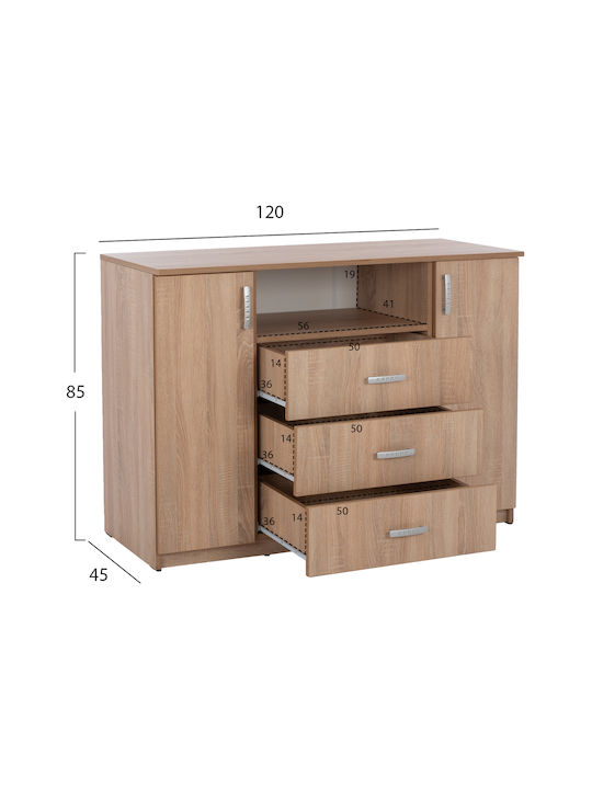Спален Комплект Sonama Oak 160x200см 5 Бройки